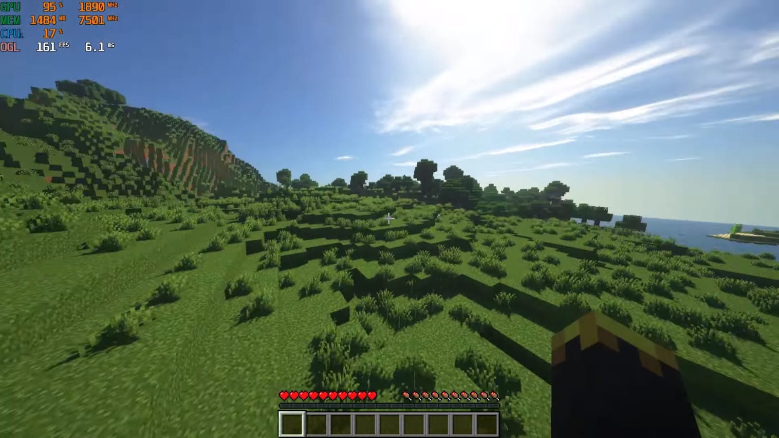 Nvidia GeForce RTX 3060 Minecraft performance