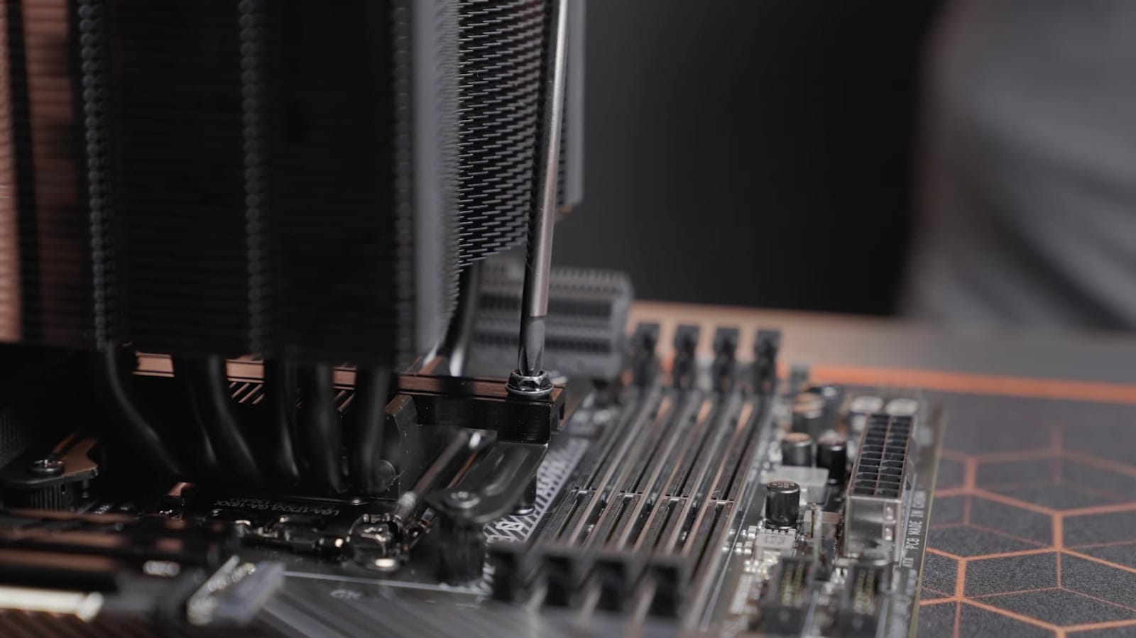 Installing CPU cooler